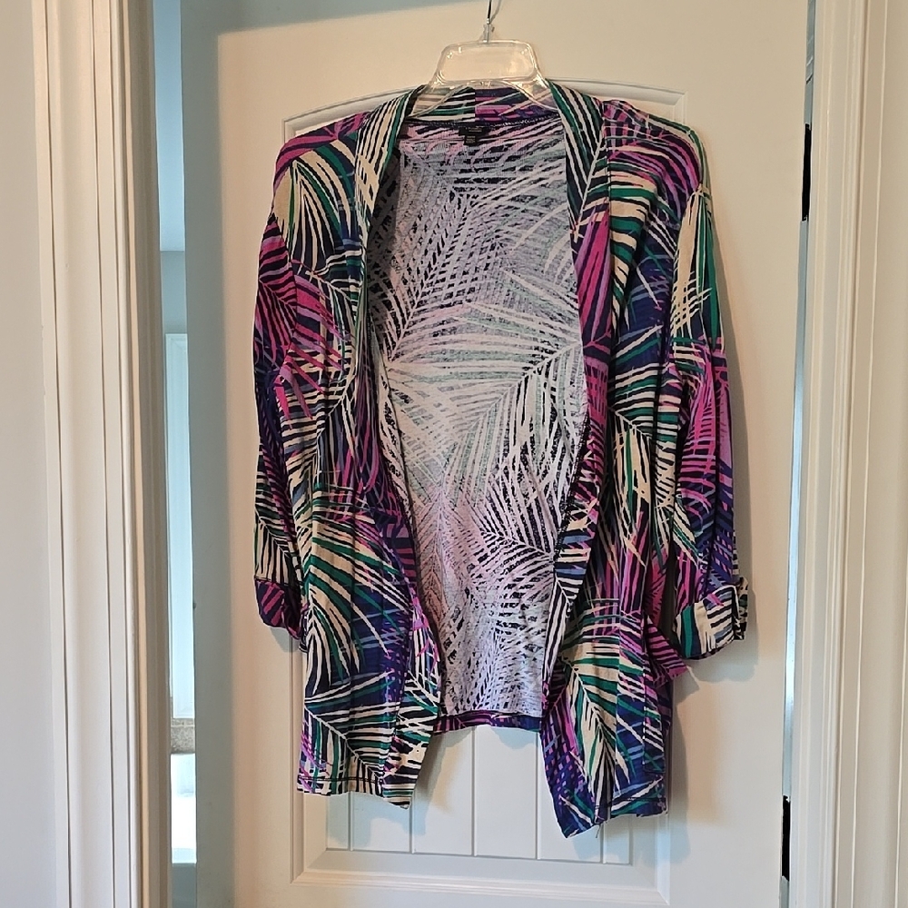Tropical Print Women's Sweater